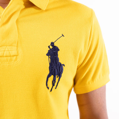 Ralph Lauren Track & Field Polo T-Shirt - Brazil Yellow