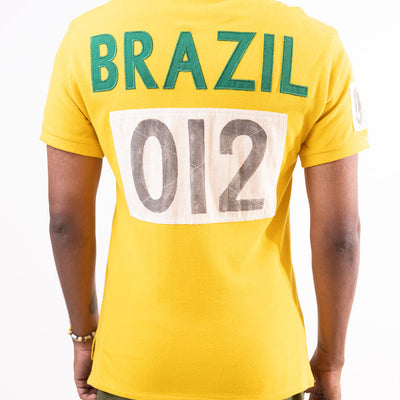 Ralph Lauren Track & Field Polo T-Shirt - Brazil Yellow