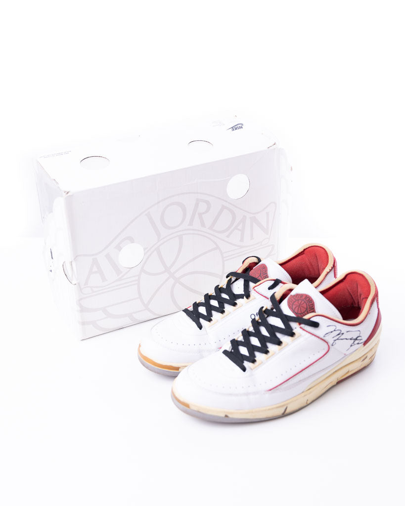 Nike Air Jordan 2 Retro Low SP Off-White White Red