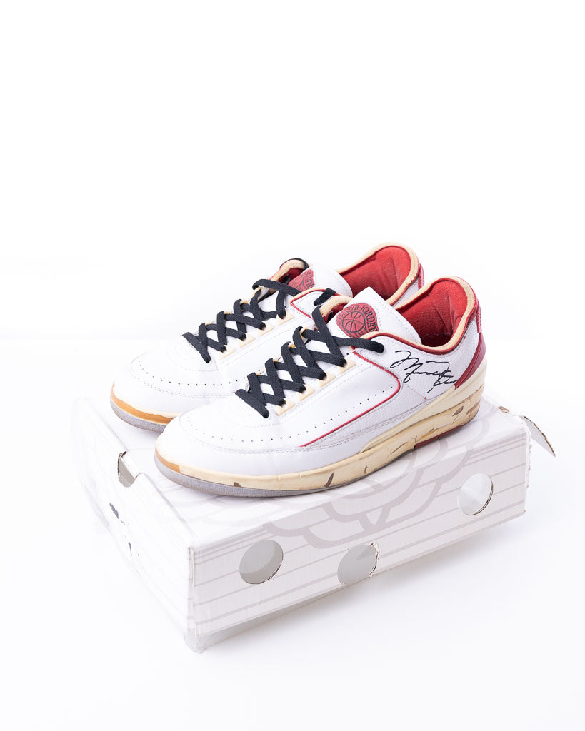 Nike Air Jordan 2 Retro Low SP Off-White White Red