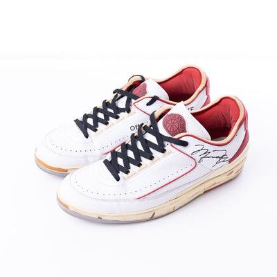 Nike Air Jordan 2 Retro Low SP Off-White White Red