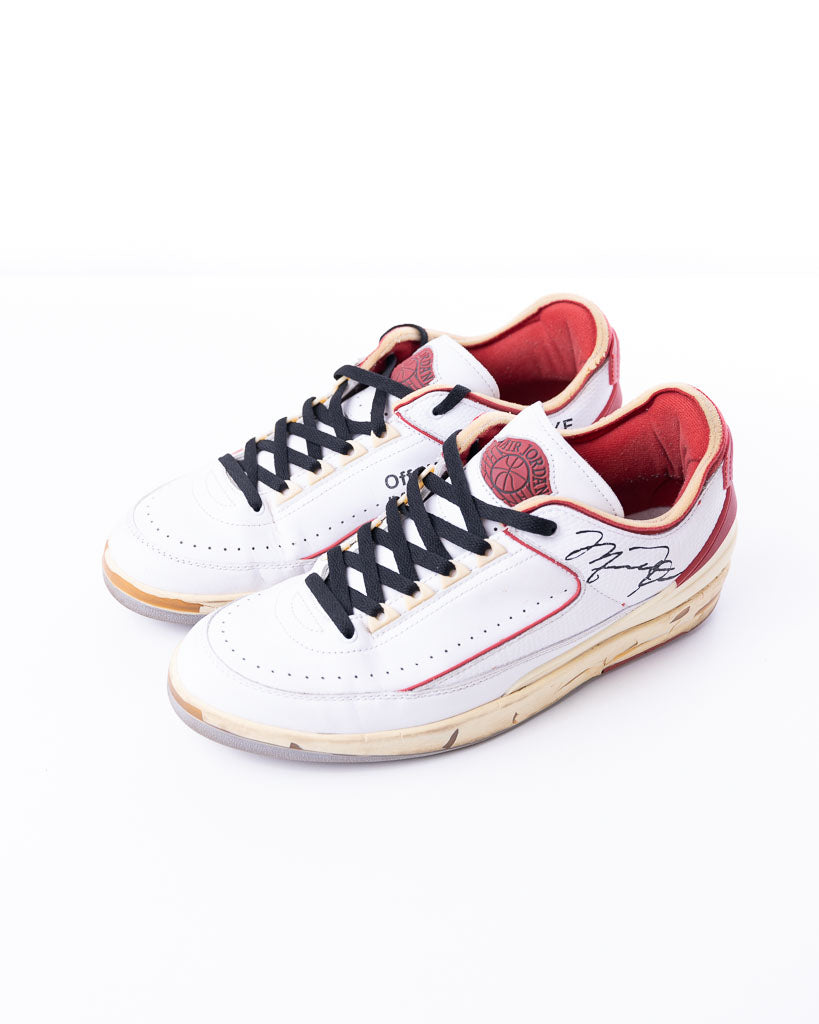 Nike Air Jordan 2 Retro Low SP Off-White White Red