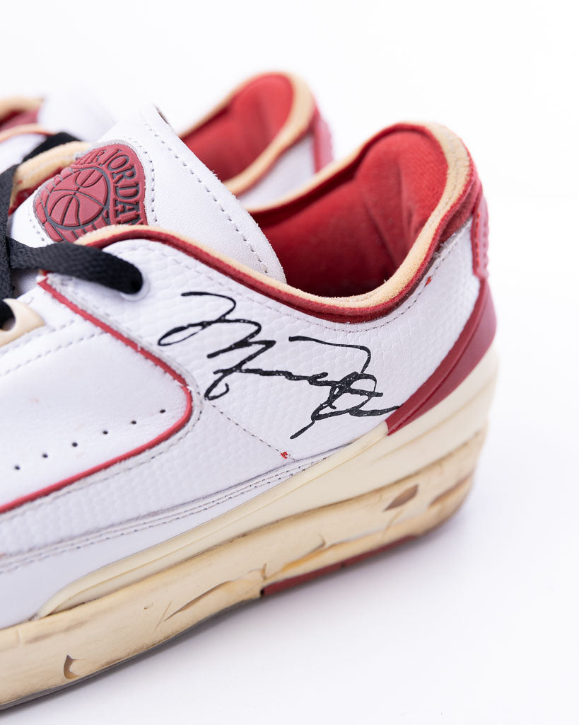 Nike Air Jordan 2 Retro Low SP Off-White White Red