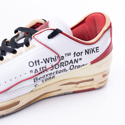 Nike Air Jordan 2 Retro Low SP Off-White White Red