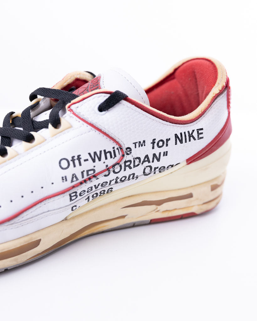 Nike Air Jordan 2 Retro Low SP Off-White White Red