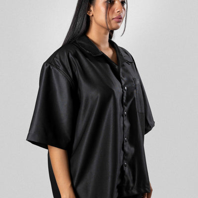 PYRO SHIRT IN SNAKE BLACK