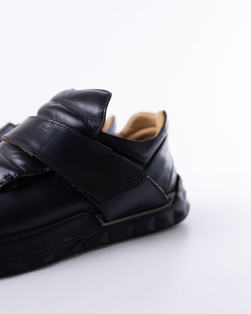 Diesel Men's Solid Leather Regular Sneakers