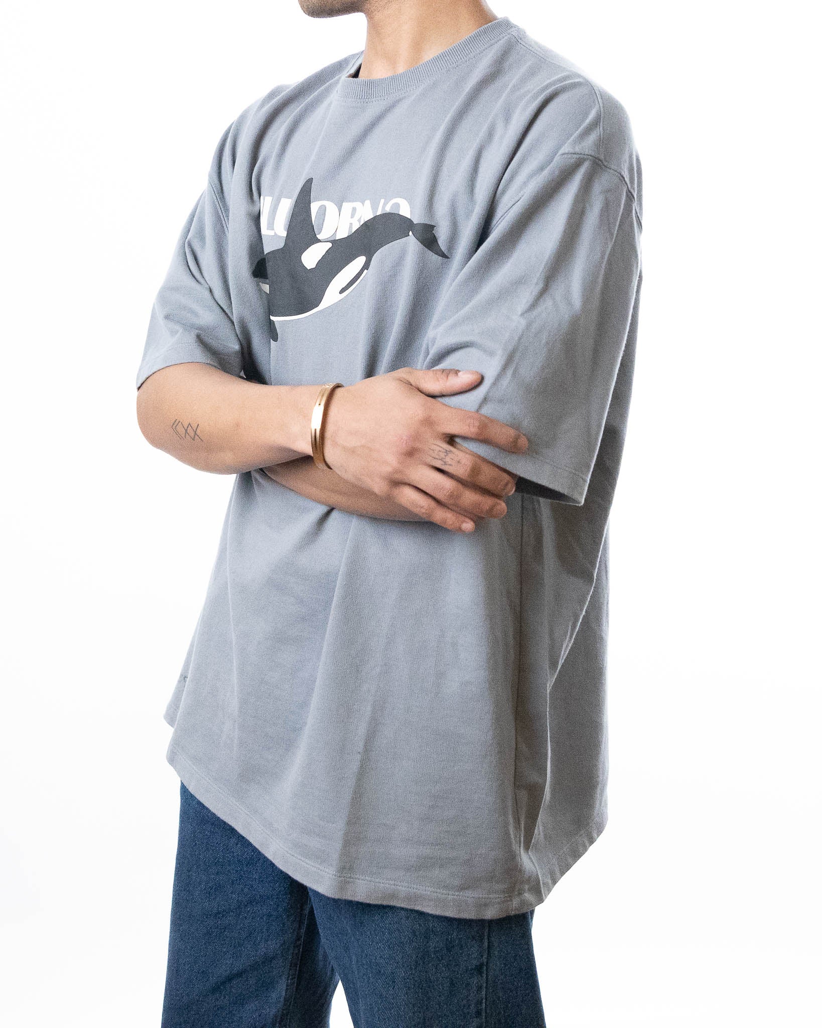 Bluorng Orca T-Shirt - Grey