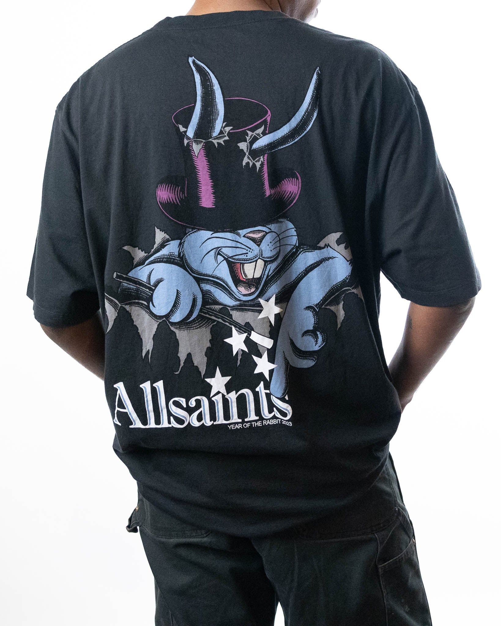 All Saints Lunar Rabbit Graphic T-Shirt