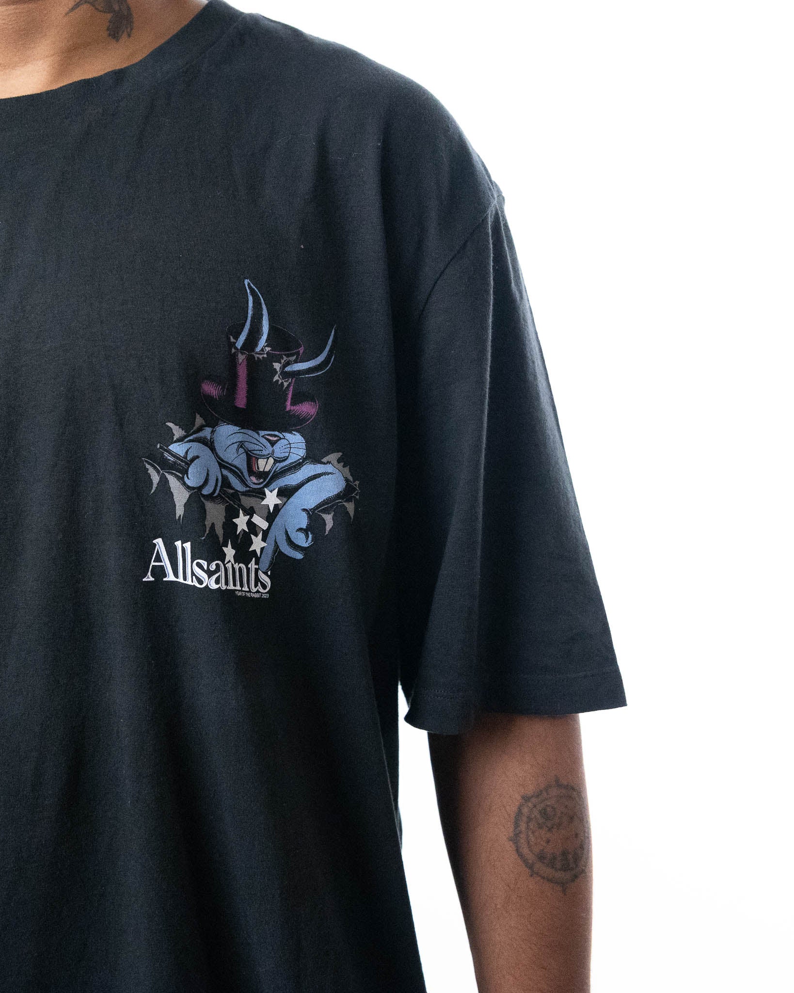 All Saints Lunar Rabbit Graphic T-Shirt