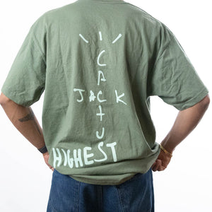 Travis Scott x Jordan Cactus Highest T-Shirt 'Olive'