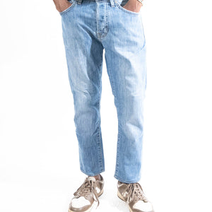 GAS Norton Carrot Fit Solid Denim