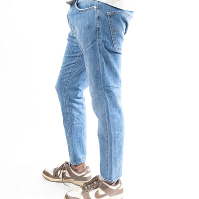 GAS Norton Carrot Fit Solid Denim