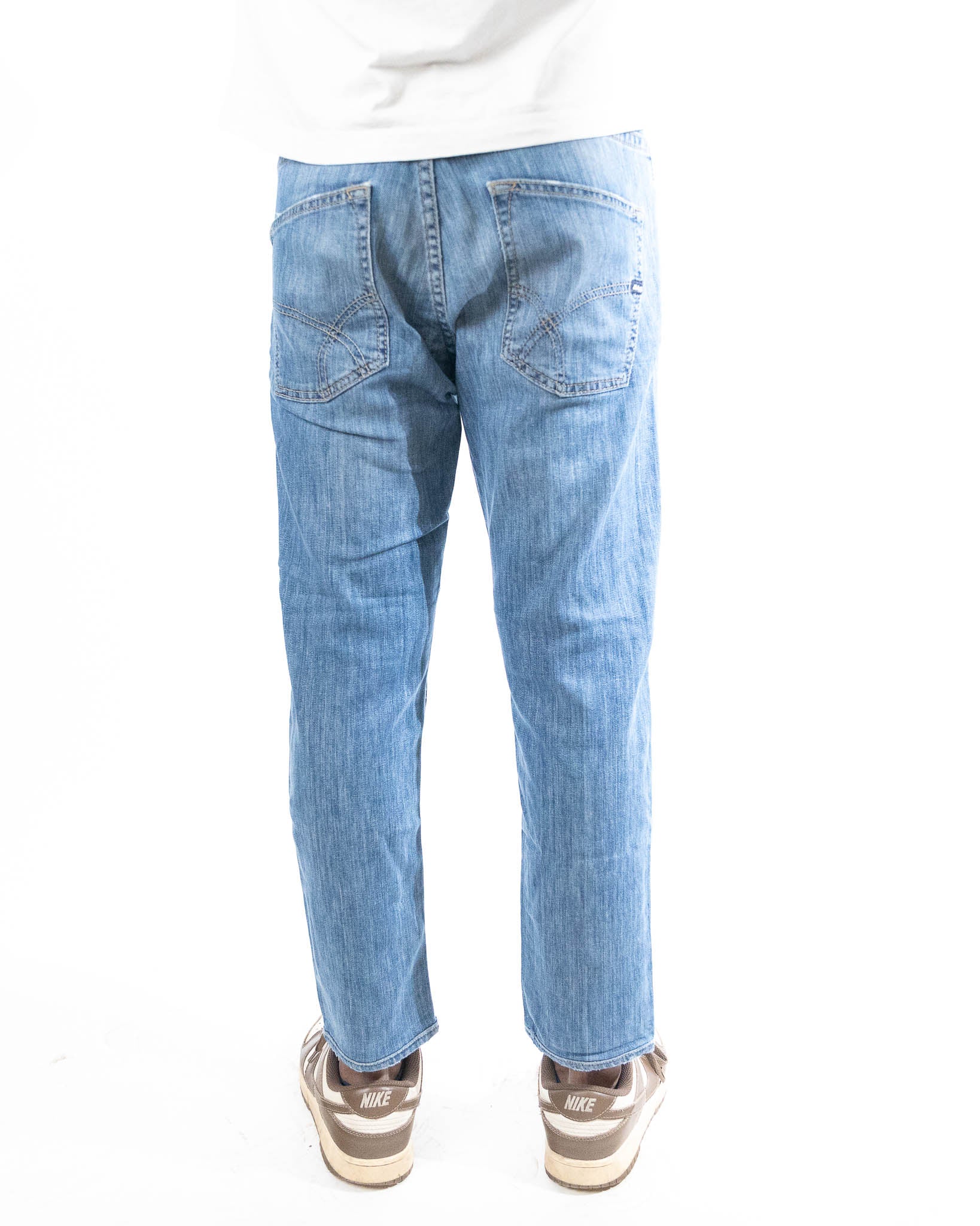 GAS Norton Carrot Fit Solid Denim