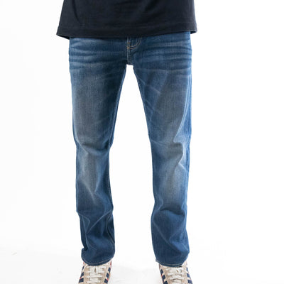 Calvin Klein Jeans Mid-Rise Denim Blue Slim Fit Jeans