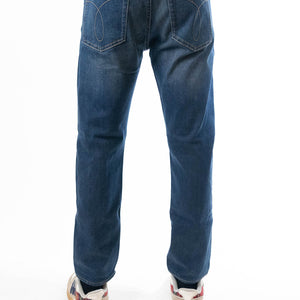 Calvin Klein Jeans Mid-Rise Denim Blue Slim Fit Jeans