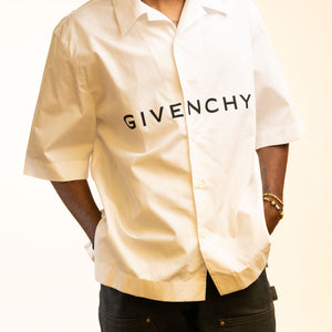 Givenchy Logo Short Sleeve Shirt