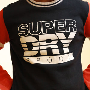 Superdry Sport Colour Block Crew Jumper
