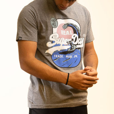 Superdry Organic Cotton Vintage Trade Mark Grey T-Shirt