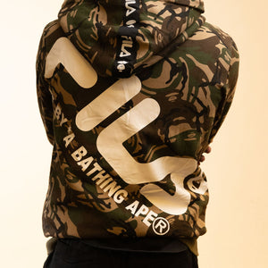 Aape By A Bathing Ape x Fila Spring Summer 2018 Hoodie