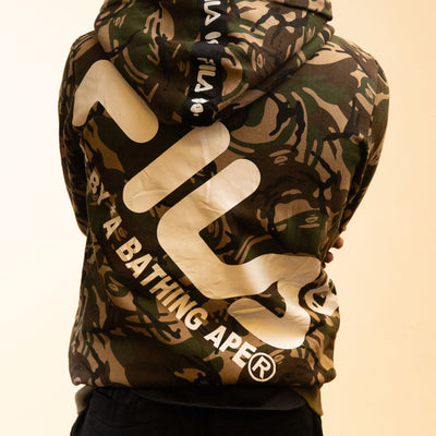 Aape By A Bathing Ape x Fila Spring Summer 2018 Hoodie