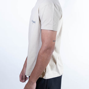 Essentials Reflective Chest Logo T-Shirt - Tan