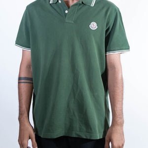 Moncler Logo Patch Polo T-Shirt