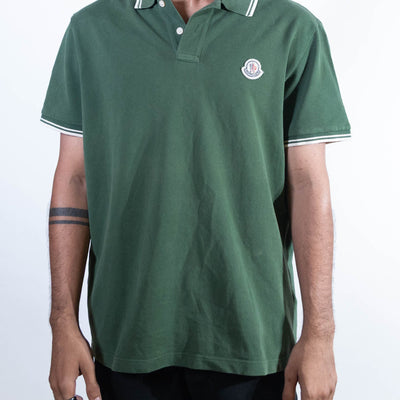 Moncler Logo Patch Polo T-Shirt