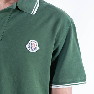 Moncler Logo Patch Polo T-Shirt
