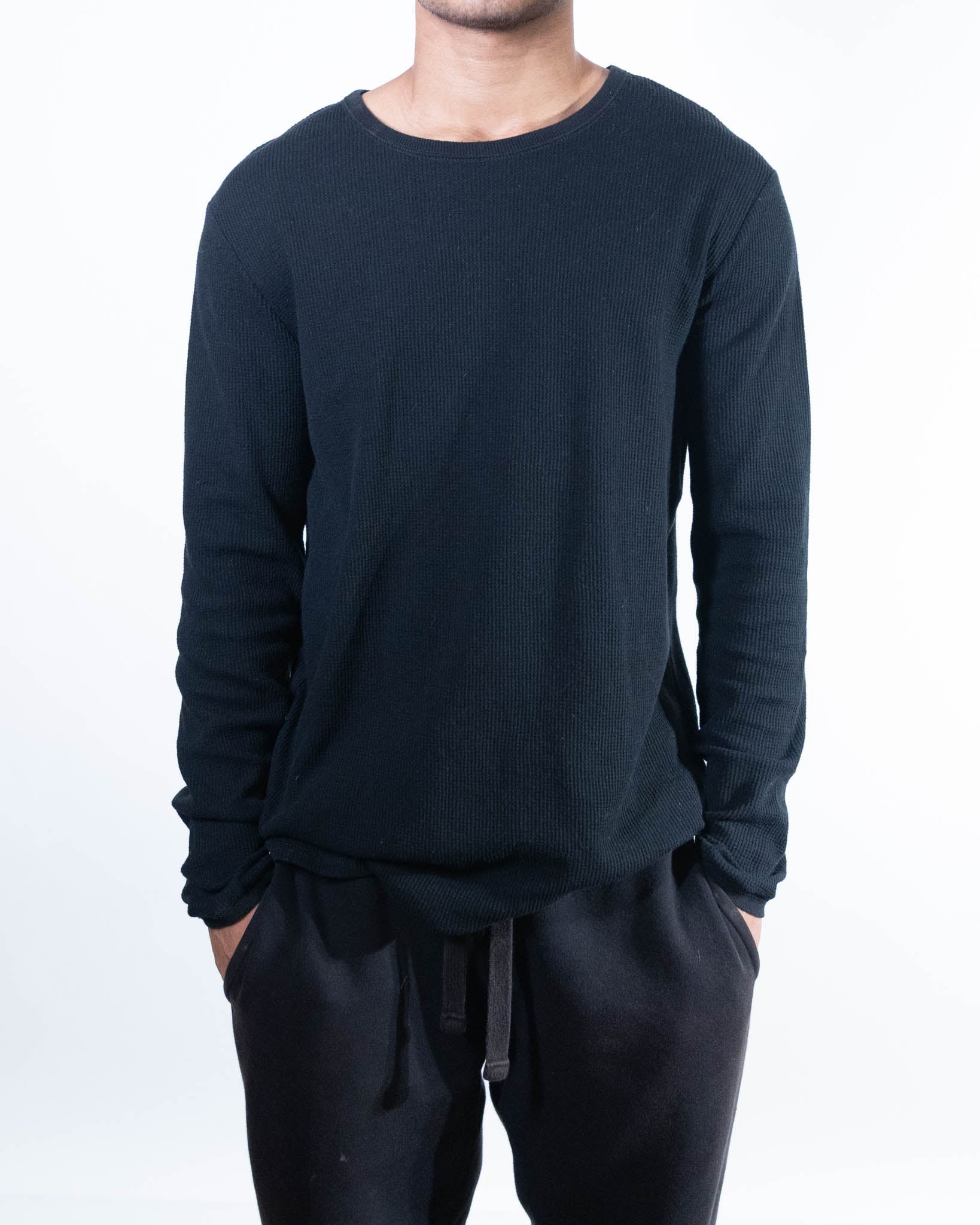 Goodfellow & Co Relaxed Fit Long Sleeve Scoop Thermal Underwear Shirt
