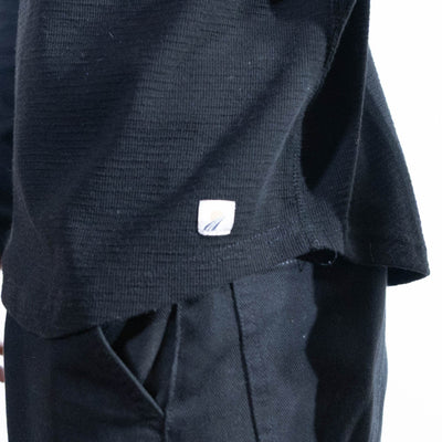 Fundamental Coast Hammerhead Long Sleeve Crew - Black