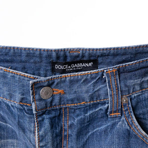 Dolce & Gabbana 2000S Japan Denim Pants Y2K Style