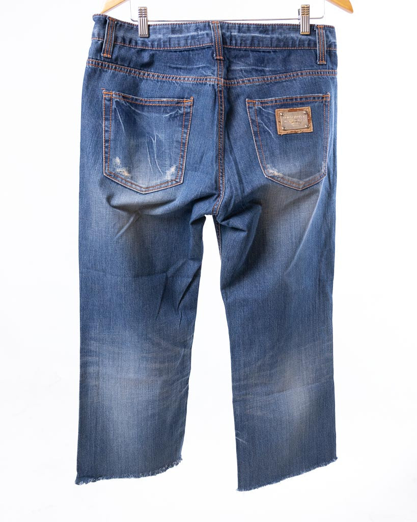 Dolce & Gabbana 2000S Japan Denim Pants Y2K Style