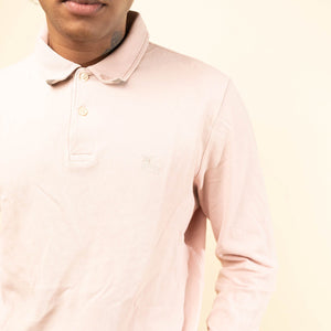 Burberry Long Sleeve Polo T-Shirt