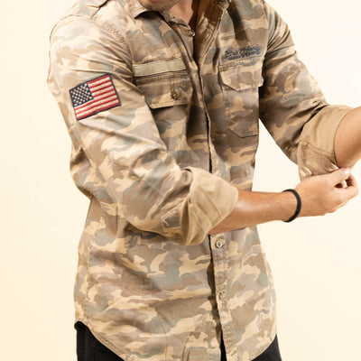 Ed Hardy Camouflage Shirt