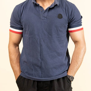 Moncler Logo-Patch Polo T-Shirt