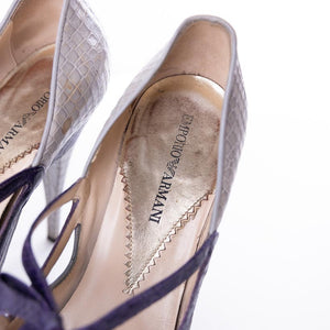 Emporio Armani Leather Heels