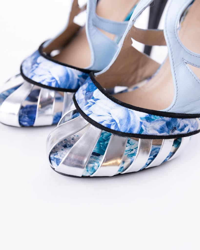 Miss Garcia Blue High Heels