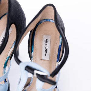 Miss Garcia Blue High Heels