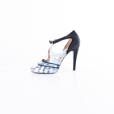 Miss Garcia Blue High Heels