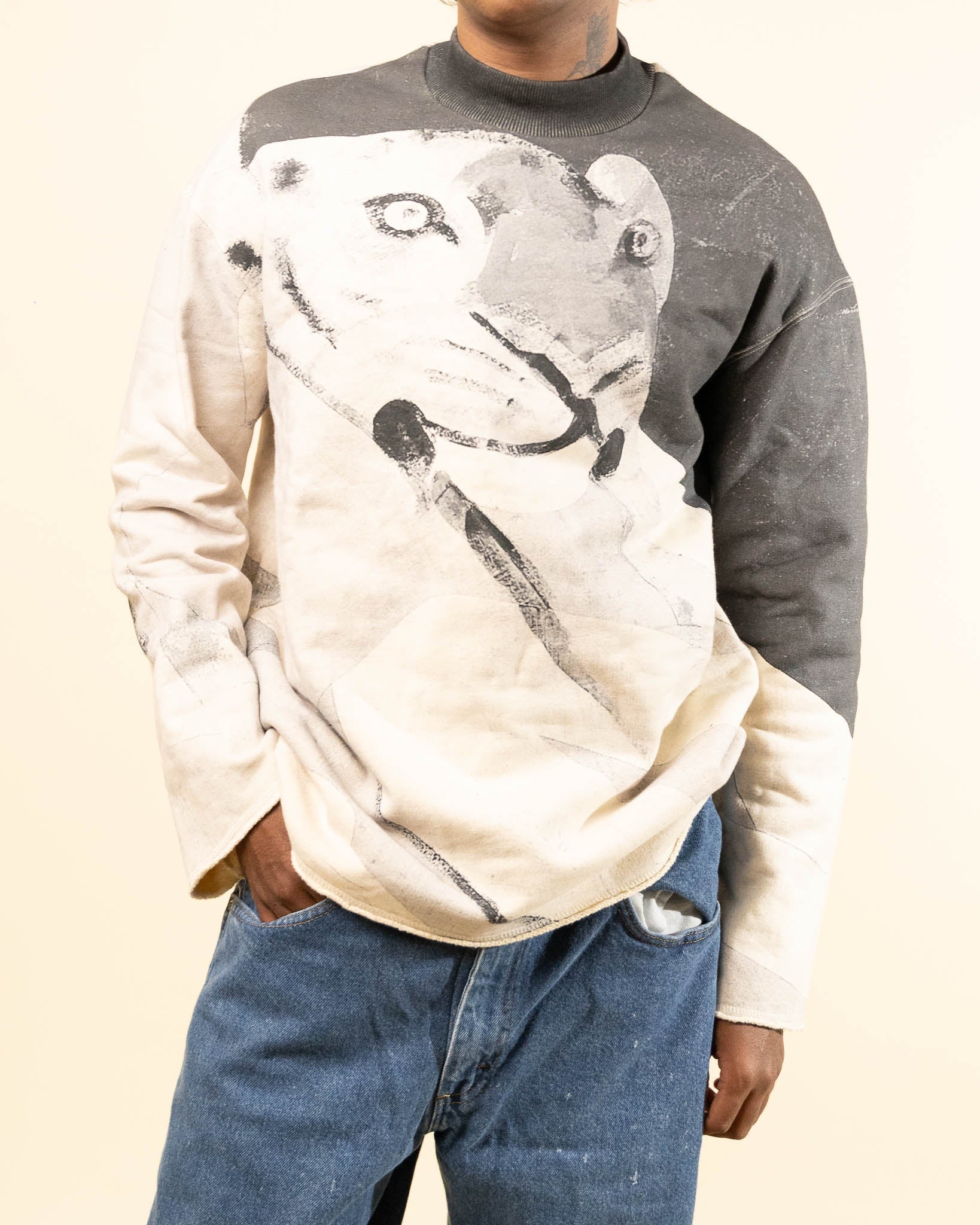 Kenzo Off-White Julio Pomar Tiger Sweatshirt