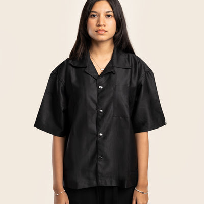 PYRO SHIRT IN SNAKE BLACK