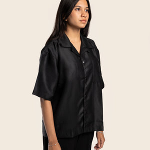 PYRO SHIRT IN SNAKE BLACK
