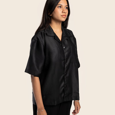 PYRO SHIRT IN SNAKE BLACK