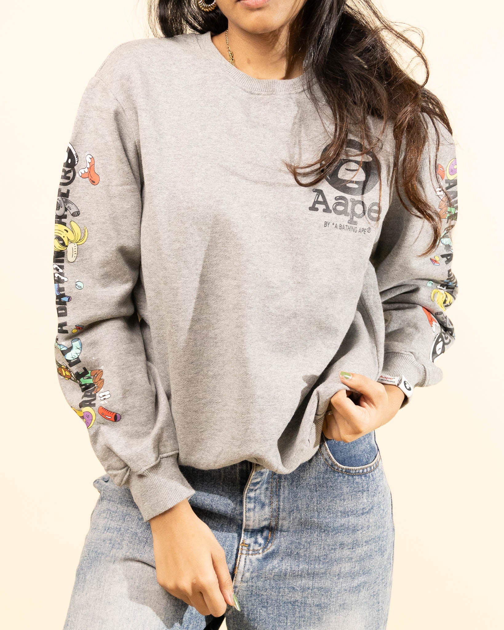Aape By A Bathing Ape X Steven Harrington Sweatshirt