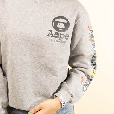 Aape By A Bathing Ape X Steven Harrington Sweatshirt