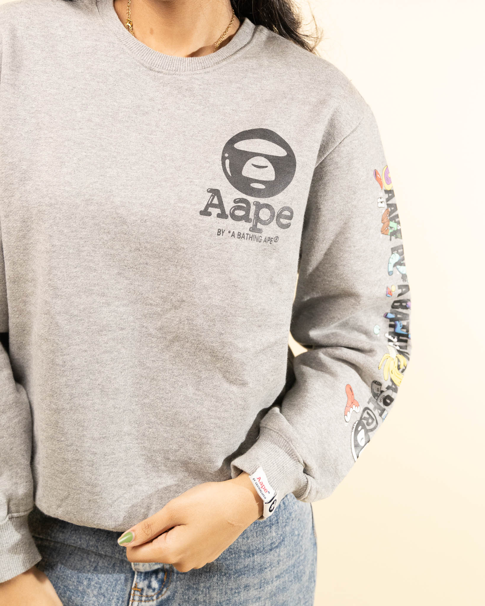 Aape By A Bathing Ape X Steven Harrington Sweatshirt