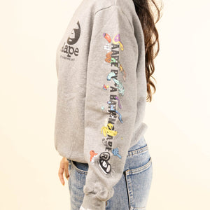 Aape By A Bathing Ape X Steven Harrington Sweatshirt