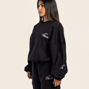 SWEATSHIRT 'BLACK'