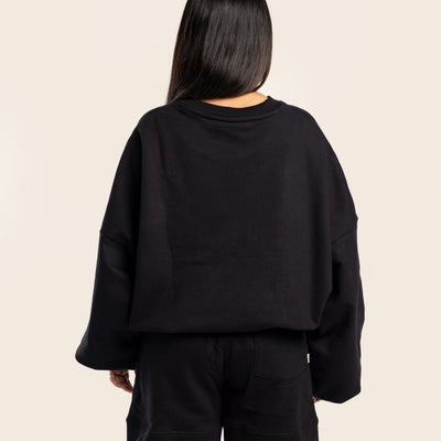SWEATSHIRT 'BLACK'